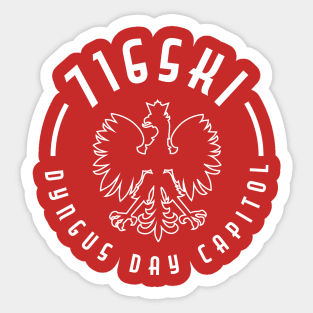 716ski Dyngus Day Buffalo NY Sticker